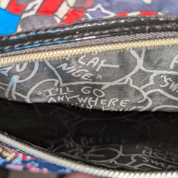 Betsey Johnson Patriotic Skull Crossbody Bag - Picture 8 of 8